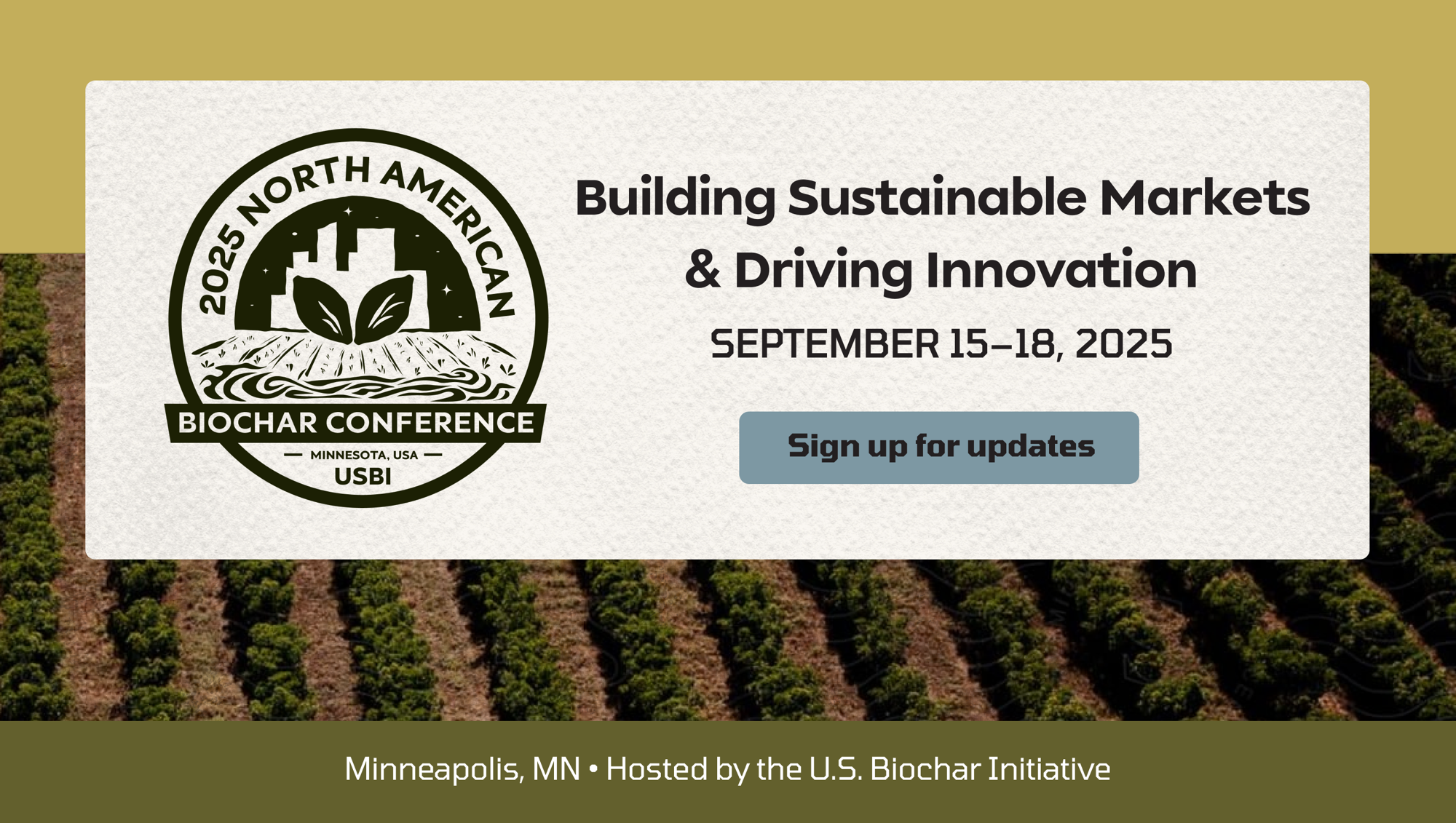 Biochar Gains Ground Ahead of 2025 USBI Conference in Minneapolis