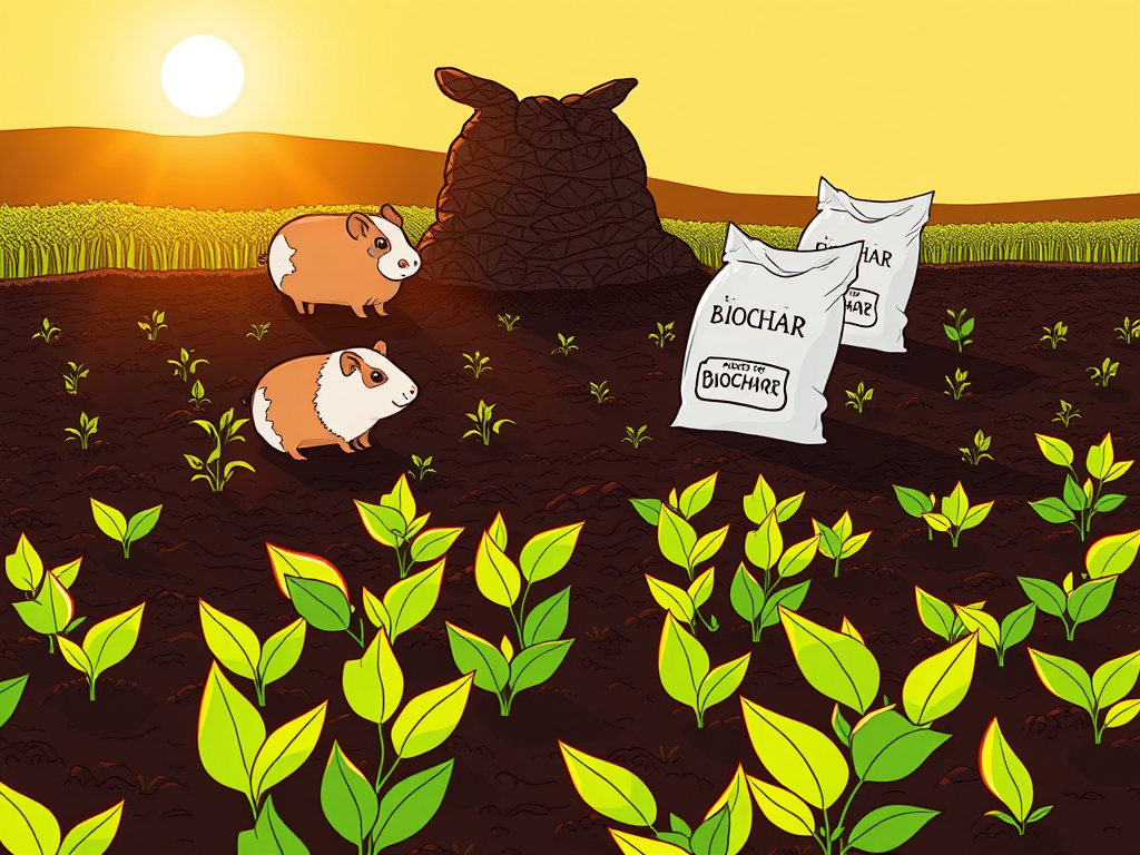 Boosting Acidic Soils: Guinea Pig Manure Biochar Offers 9.07 pH, Costs 231.23 Soles/Ton, and Yields 3,515.31 Soles/Ton in Market Value