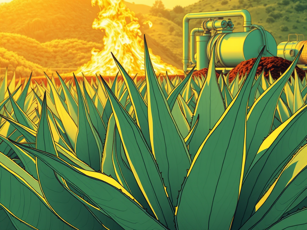 Valorizing Agave Waste: Biochar Adsorbs Methylene Blue at 180 mg/g at 400∘C