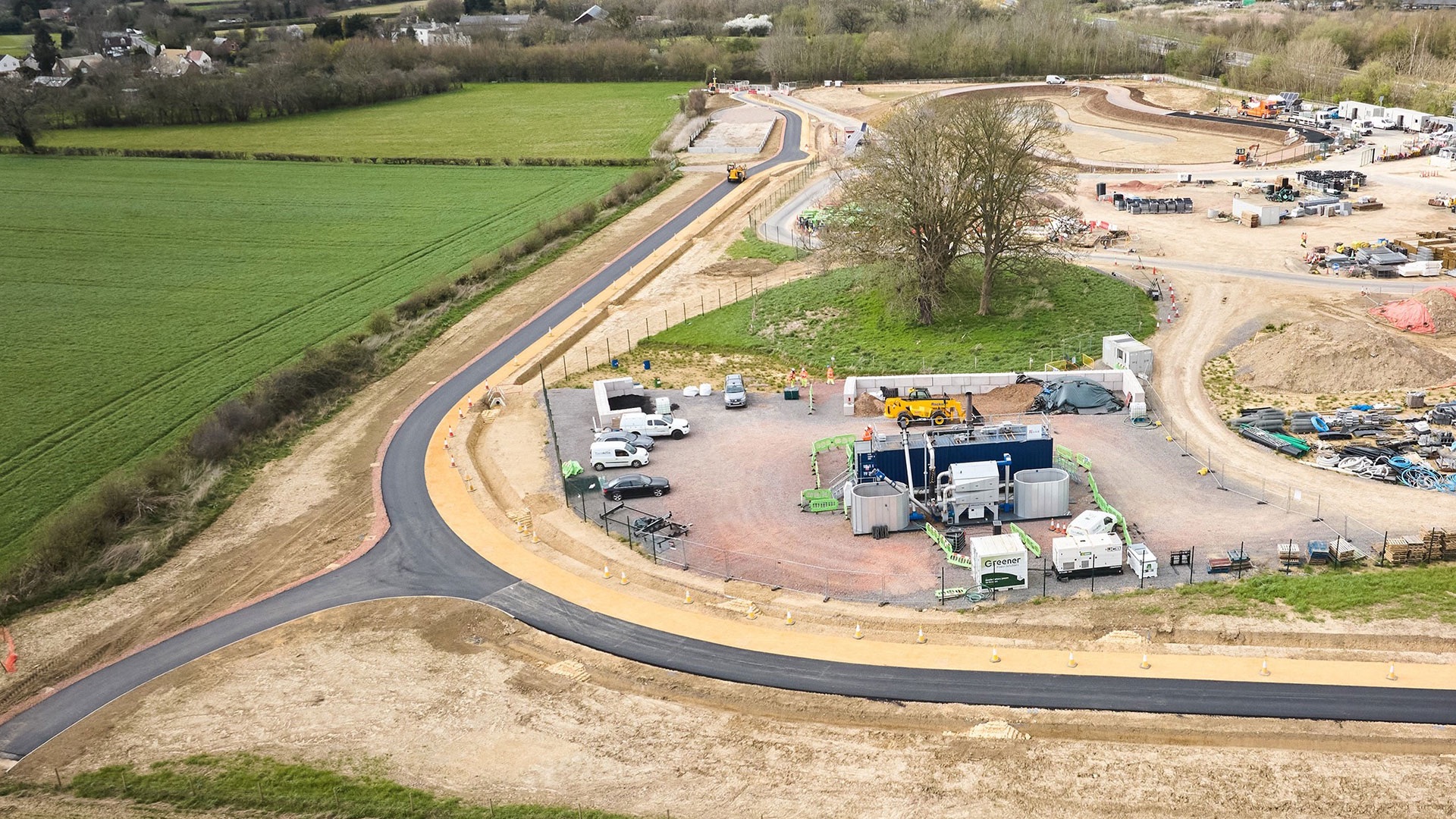 Turning Roadside Vegetation into Carbon Savings: Biochar Trial on A417 Scheme
