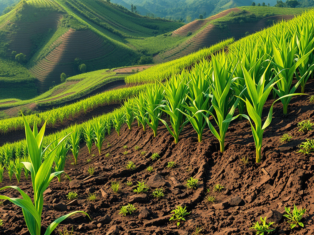 Biochar Reduces Nitrogen Loss by 34% in Upland Maize Farming, Soil Texture Key to Runoff Control