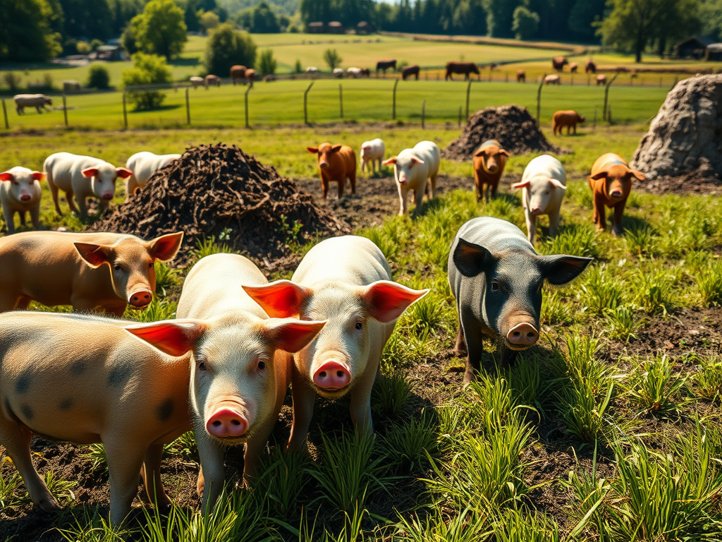 Rethinking Animal Agriculture: Biochar’s Cascading Benefits