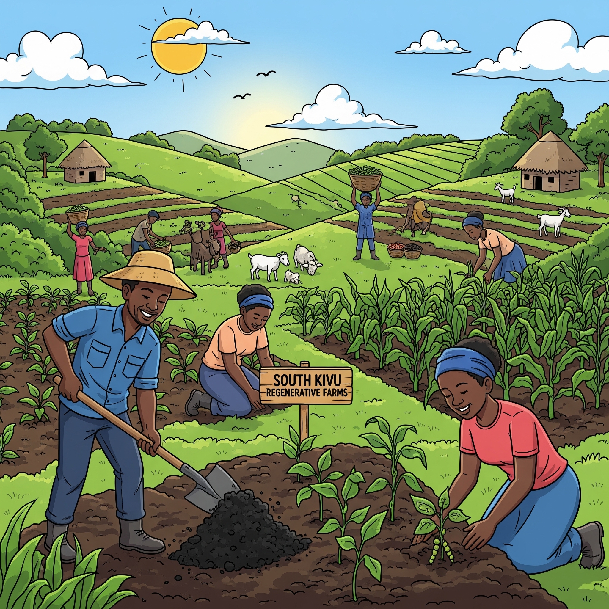 Biochar and Regenerative Agriculture: A Path to Resilience in South Kivu