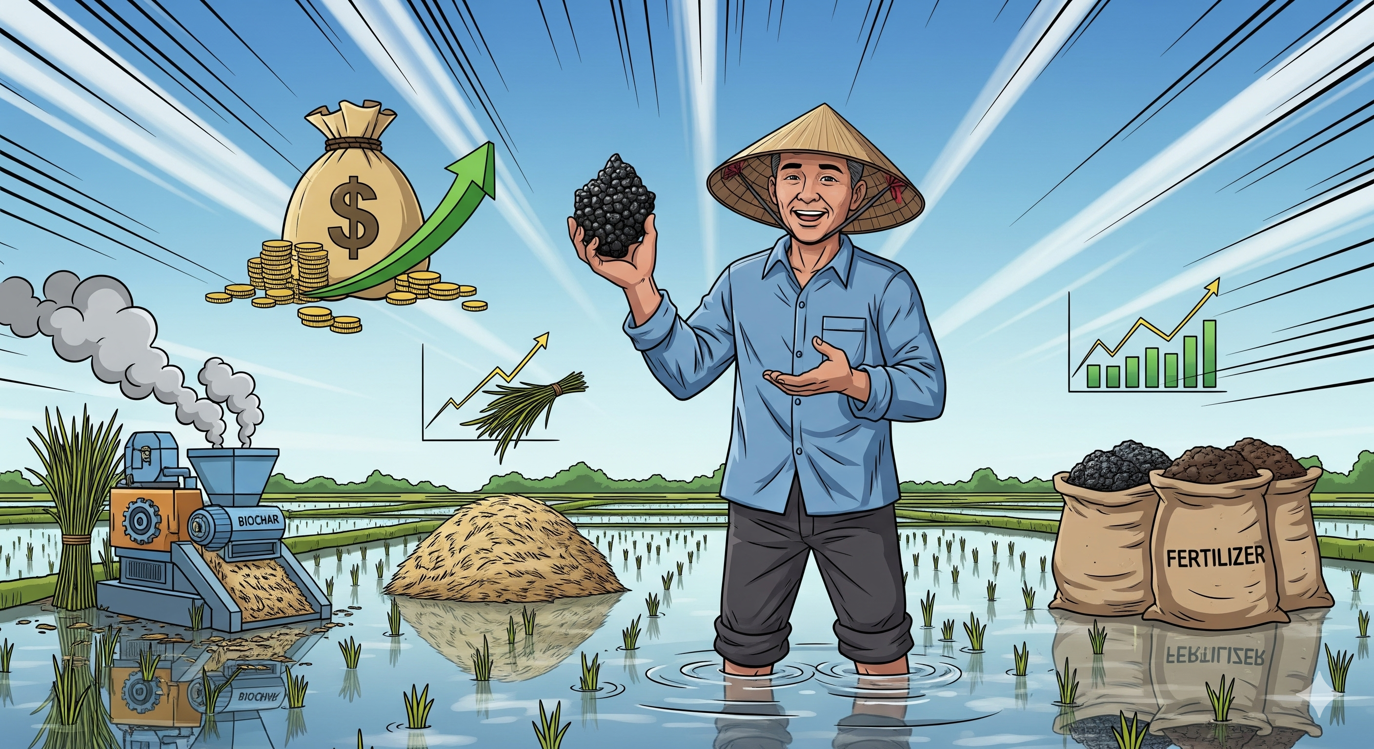 New Opportunities in Vietnam’s Biochar Carbon Market