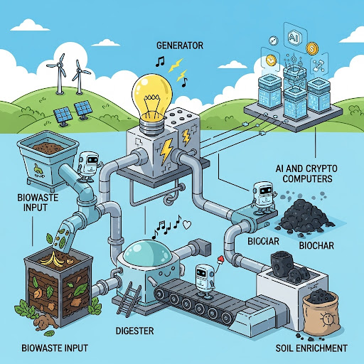 BioEnergy Development Launches Microgrid with a Focus on Biochar Co-production