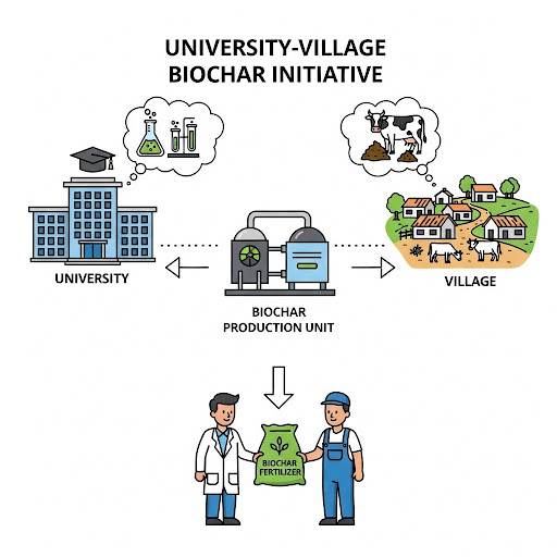 Jember Polytechnic and Seputih Village Launch POLYCHAR PLUS to Utilise Local Waste Streams