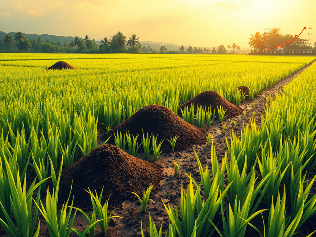 Biochar Reduces  CO2 Emissions by up to 85% in Paddy Soil