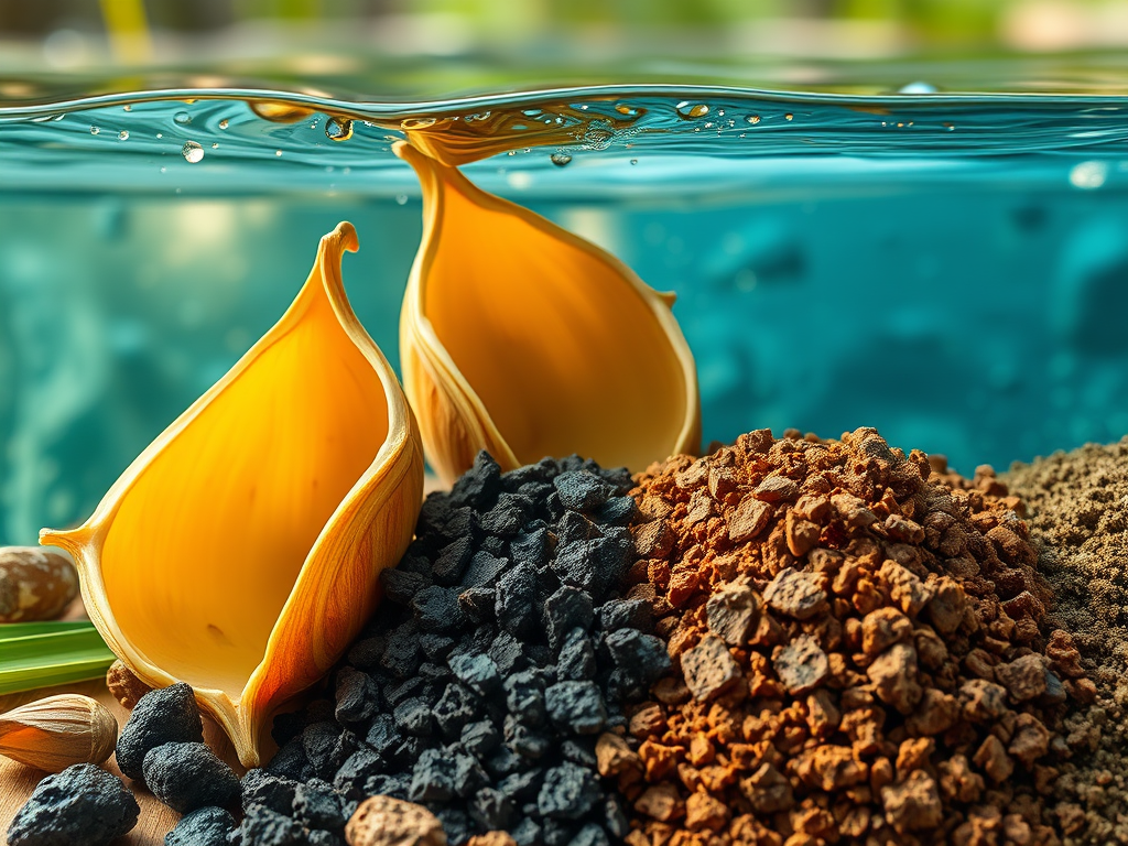 Palm Seed Biochar Removes up to 98% of Zinc from Water