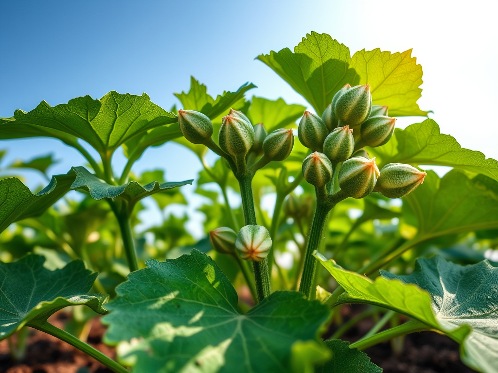 Biochar Application at 8 tons/ha Significantly Boosts Zucchini Growth and Flowering in Saline Soils