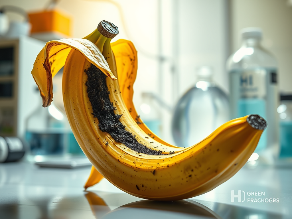 A Banana Peel-Derived Electrocatalyst Achieves 290 mV Overpotential, Outperforming Commercial IrO₂ for Green Hydrogen Production