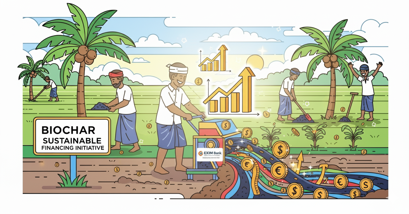 EXIM Bank Malaysia’s Biochar Project Receives Global Carbon Certification