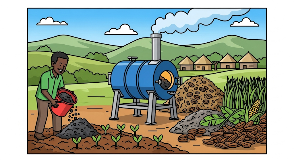 A Comparison of Biochar Kilns for Low-to-Middle-Income Countries