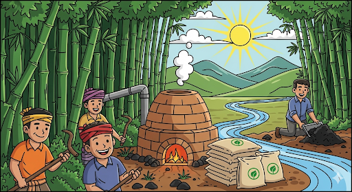 Meghalaya Launches First-of-its-Kind Bamboo Biochar Initiative