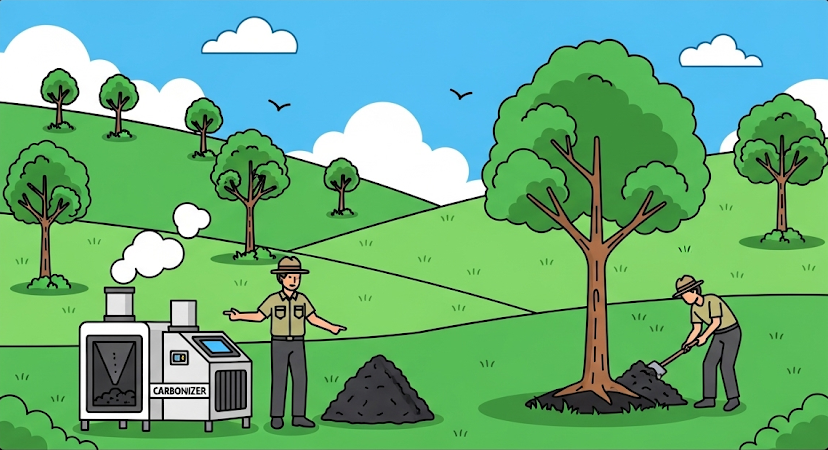 East Bay Park District Uses Biochar in 667-Acre Wildfire Mitigation Project