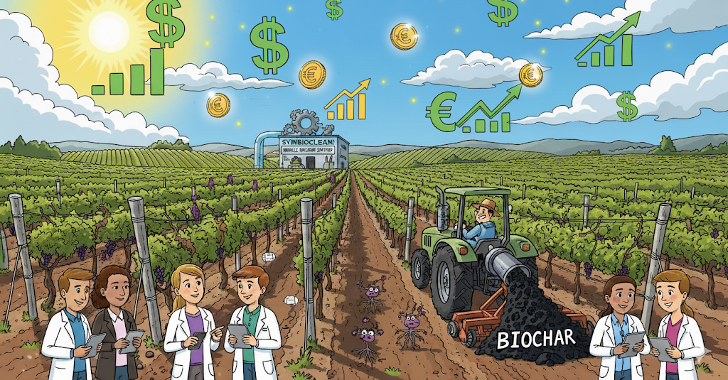 Overcoming the Biochar Bottleneck: Biochar in Vineyards can show the Importance of Climate Startups Working Collaboratively 