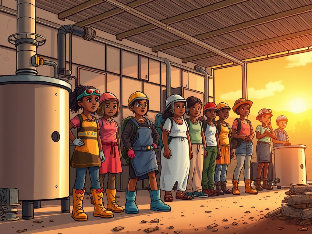 Equipping Tchologo Biochar Units to Boost Socio-Professional Integration