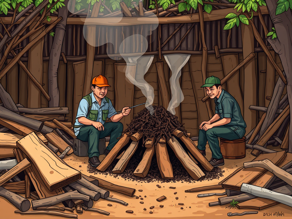 Dharmasraya Environmental Agency Trials Kon-Tiki Biochar Production to Boost Local Revenue and Waste Diversion