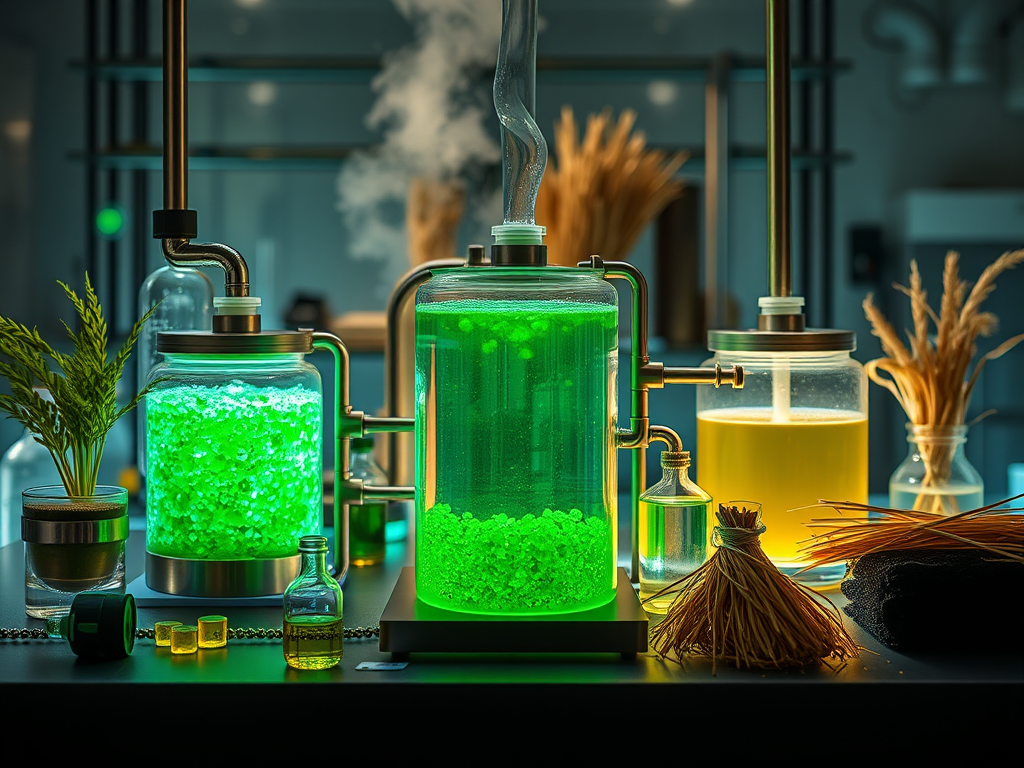 Biochar Production: How Hydrothermal Conversion of Algae and Straw Creates a 27.8 MJ kg-1 Biofuel