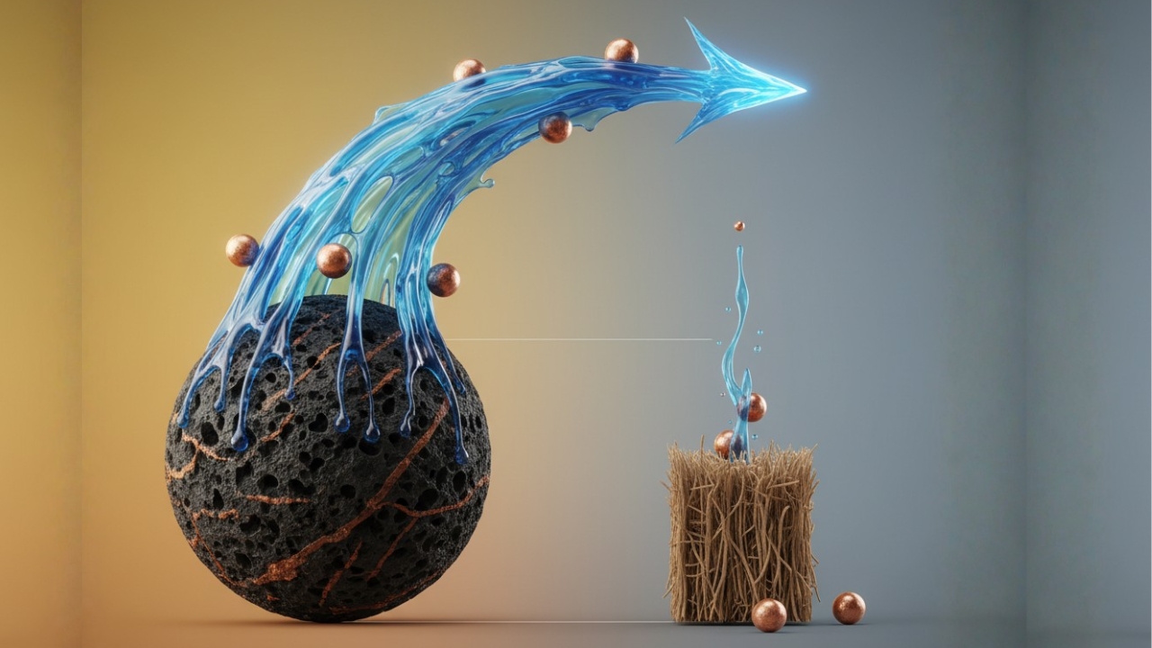 Iron-modified Biochar from Waste Outperforms Woody Biochar by 40-Fold in Copper Removal, Achieving Up to 100% Efficiency