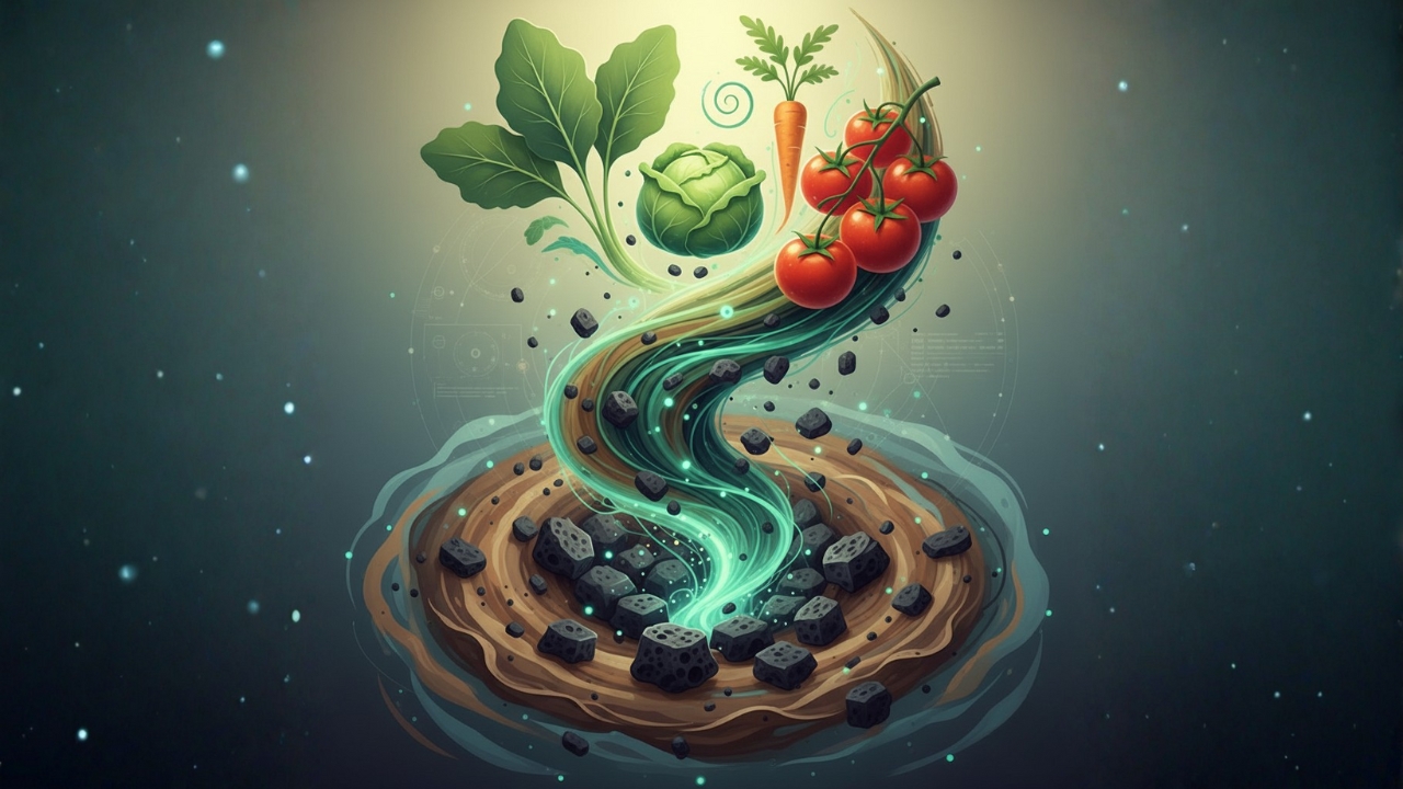 Optimal 30 t/ha Biochar Rate Boosts Vegetable Growth, Yield Prediction Hits R2=0.94