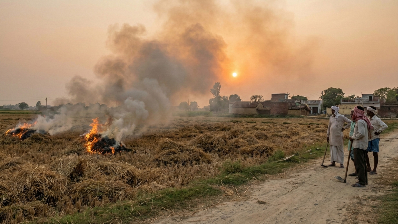 Indian Research Institutes and Ministry Initiatives Transform Crop Stubble into Biochar and Energy Resources