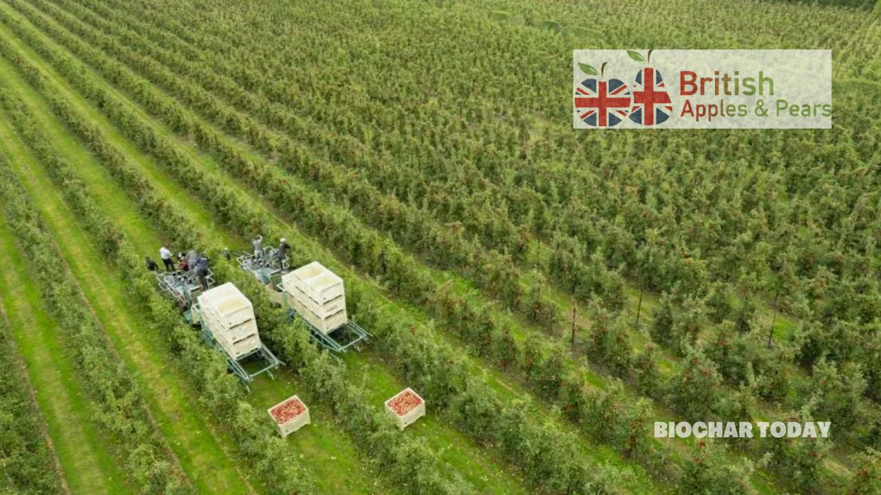 British Apples & Pears Limited  Secure Research Funding for Biochar-Integrated Orchard Establishment