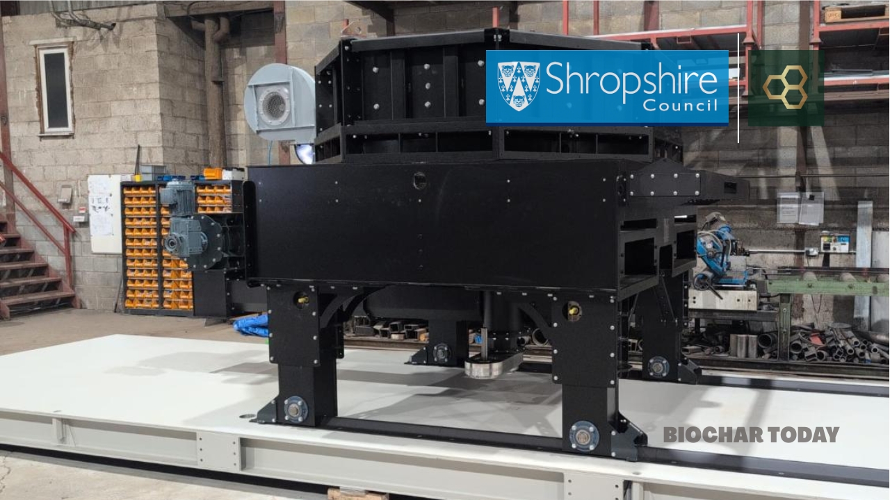 Shropshire Council and Biodynamic Carbon Ltd Commence Construction on Ludlow Biochar Facility