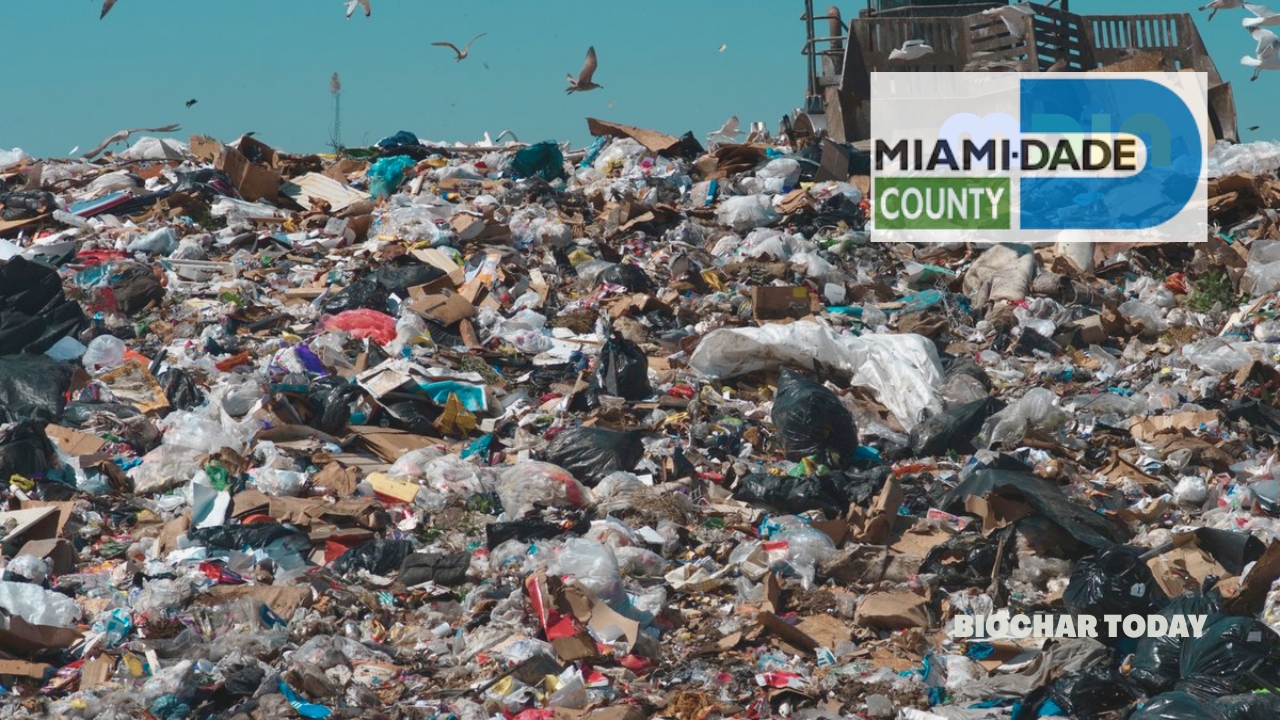 Miami-Dade DSWM and Clean Earth Innovations Showcase Biochar Pilot for Yard Waste Diversion at South Dade Landfill