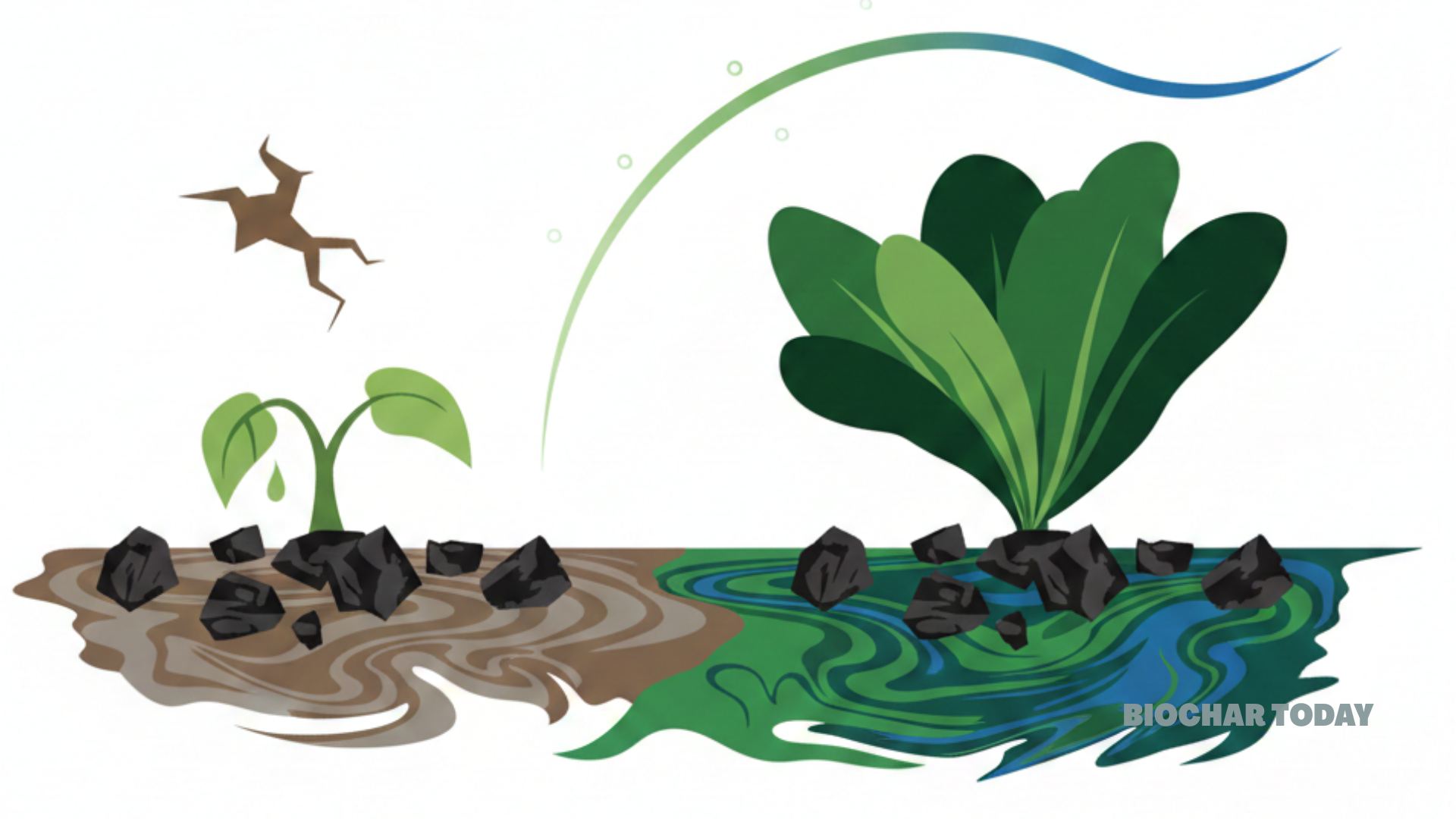 Biochar Soil Amendments Increase Lettuce Biomass by 33 Percent During Drought