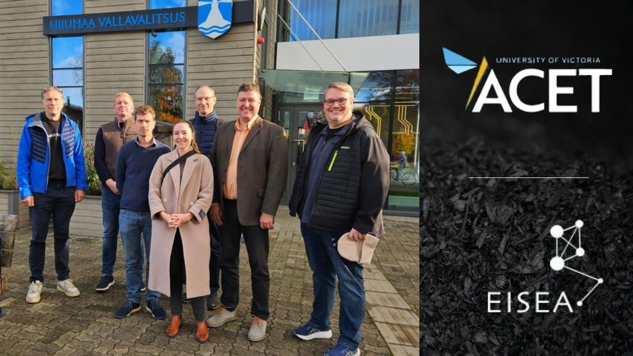 The University of Victoria and EISEA Form Partnership to Develop Circular Economy Business Models and Biochar Systems in Estonia