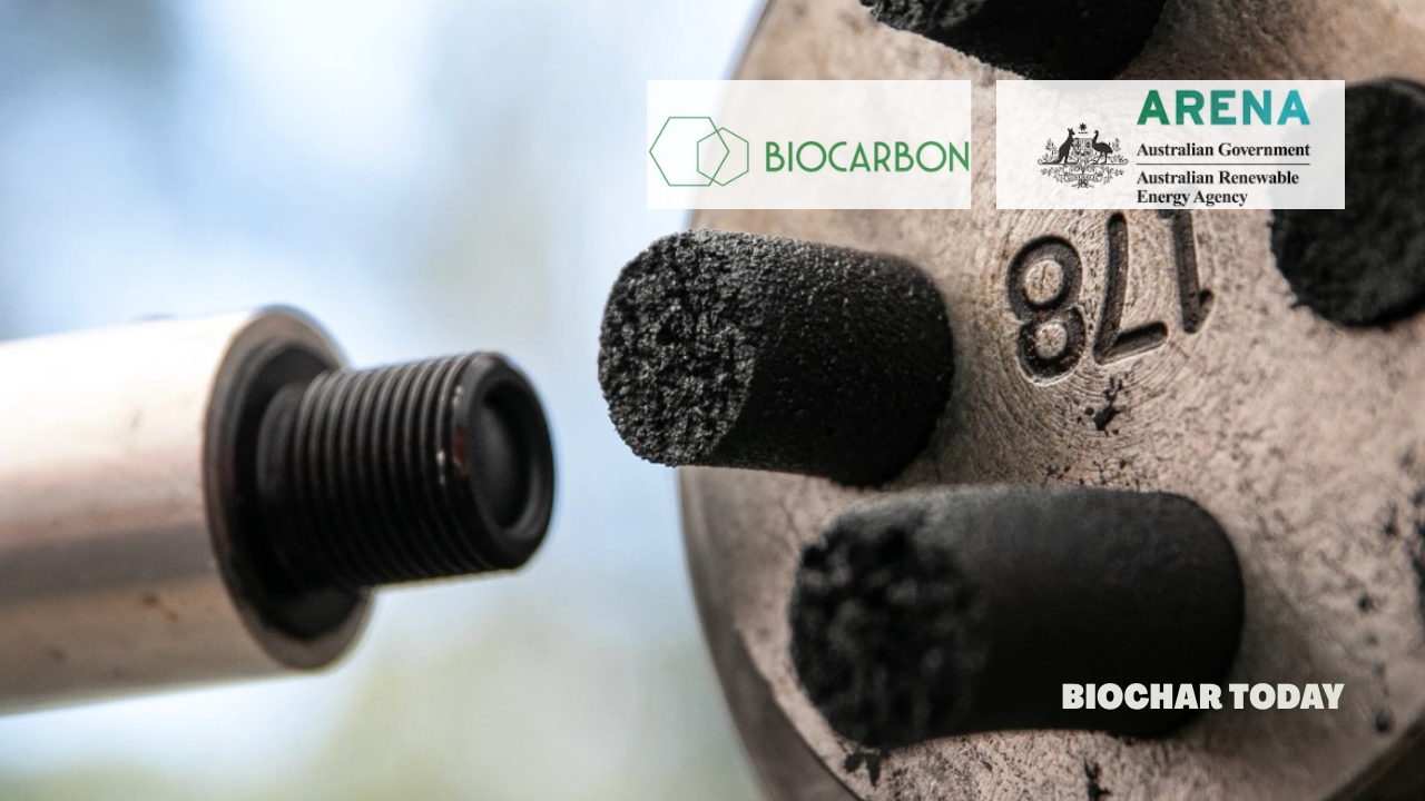 Biocarbon Pty Ltd and ARENA Partner to Scale GreenChar Production for the Decarbonization of Australian Steelmaking