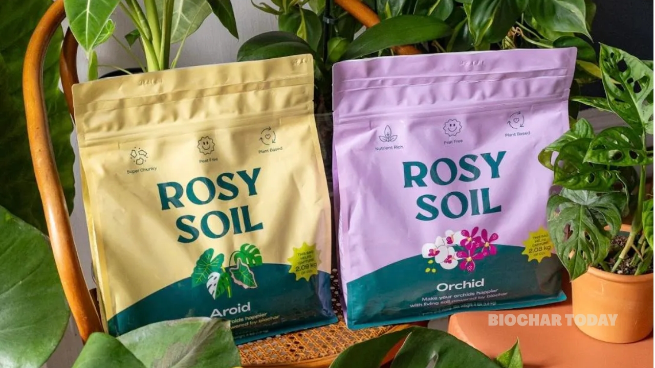 Rosy Soil Secures $5 Million Series A to Expand Biochar-Based Houseplant Products