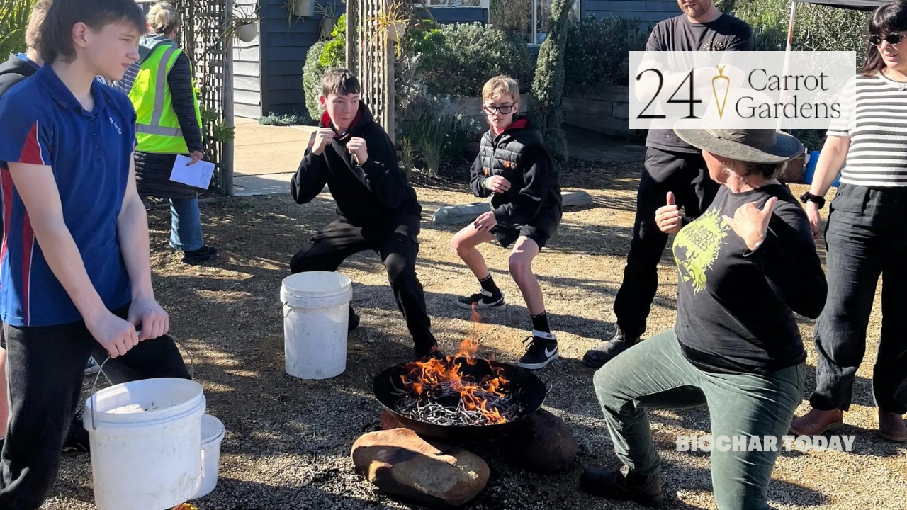 24 Carrot Gardens National Science Week Program Advances Biochar Education in Australian Schools