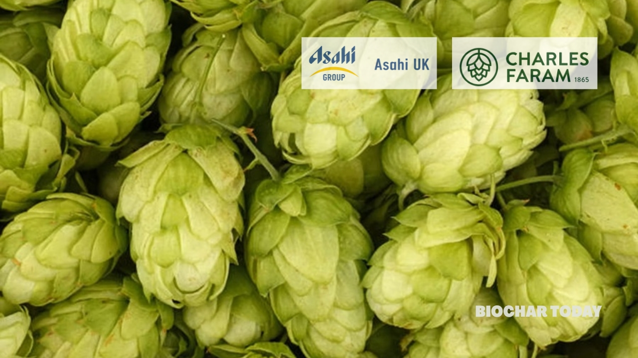 Asahi UK and Charles Faram Partner to Validate Biochar as a Climate Resilience Tool for Hop Cultivation