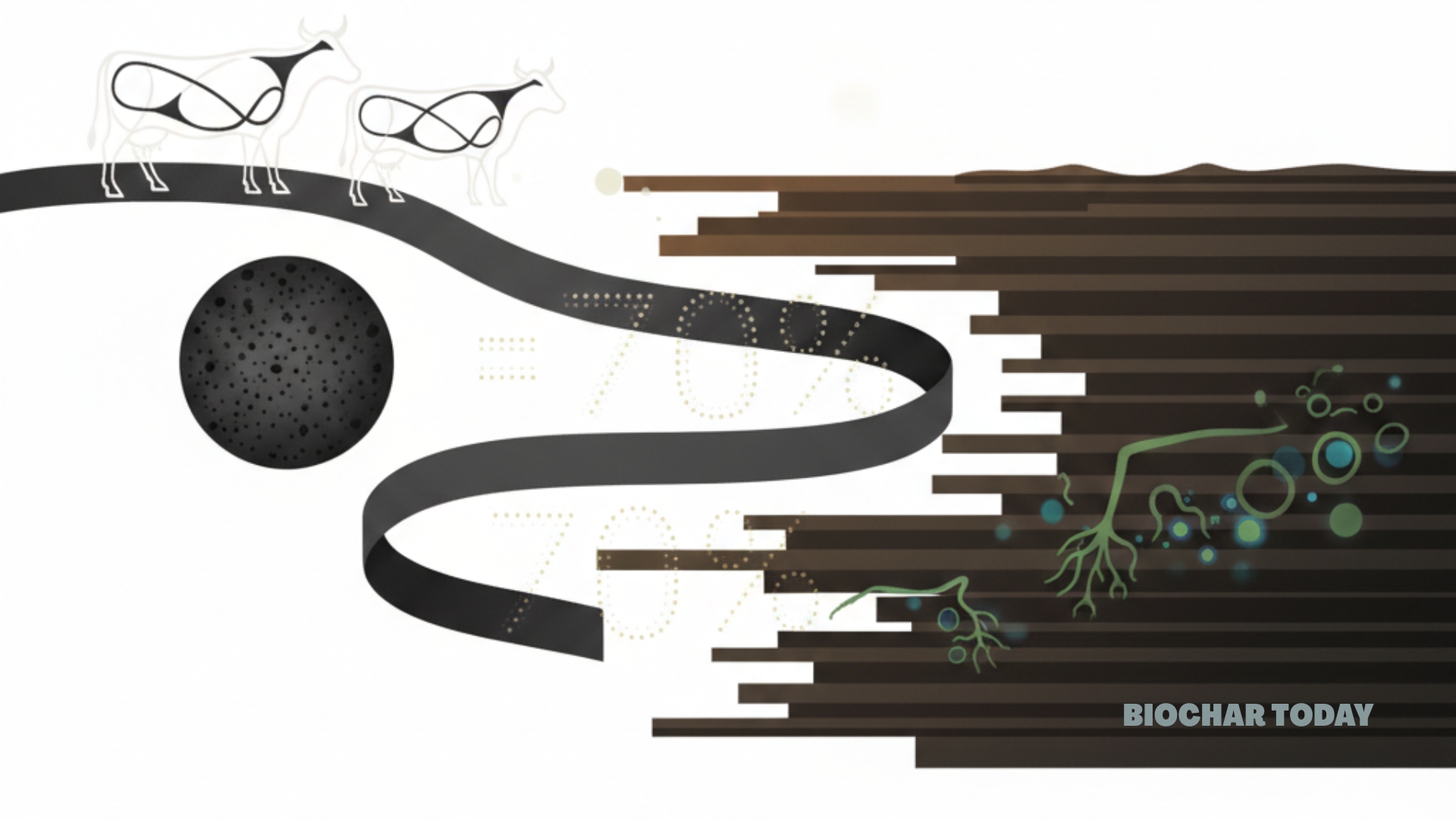 Feeding Biochar to Dairy Cows Results in 70 to 90 Percent Recovery of Stable Carbon for Soil Sequestration