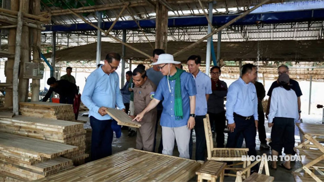 Bambusa Global Ventures and the Cambodian Ministry of Environment Integrate Biochar into Sustainable Bamboo Value Chains