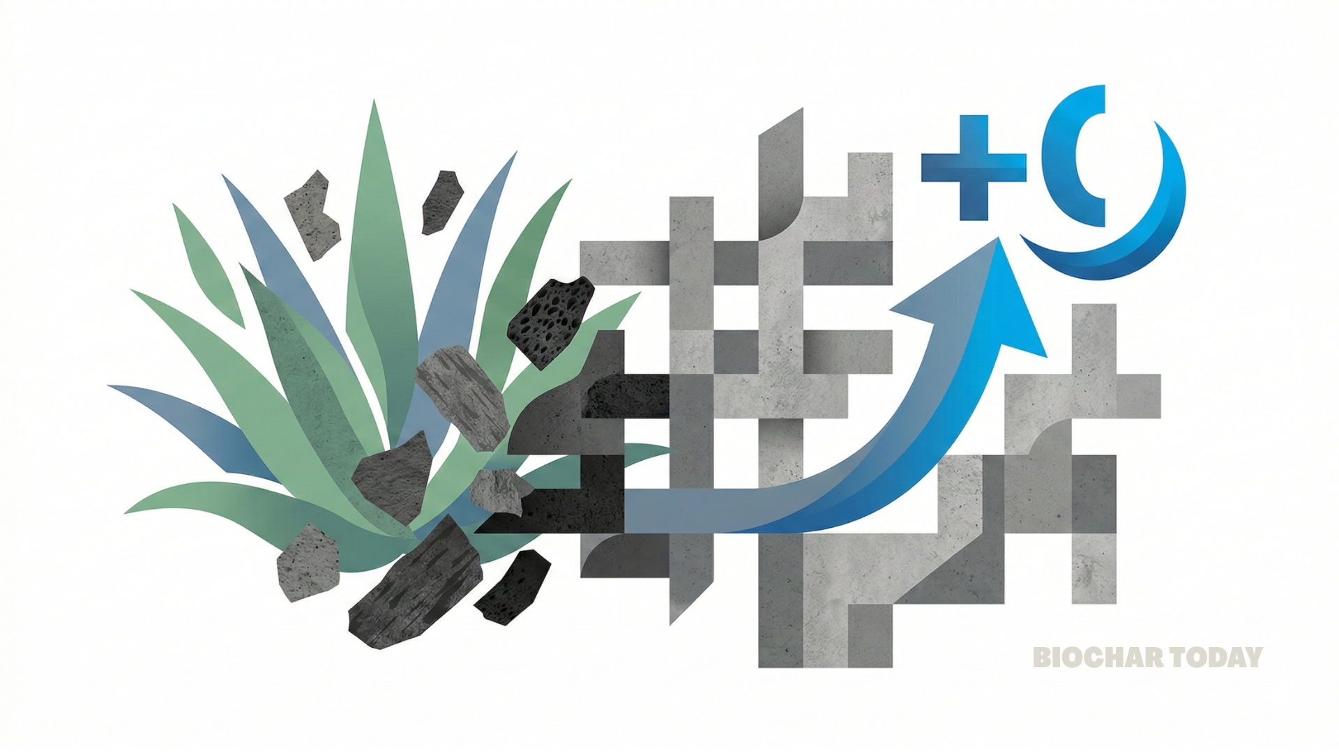 Optimal Agave and Biochar Mixtures Boost Concrete Performance by Forty Percent