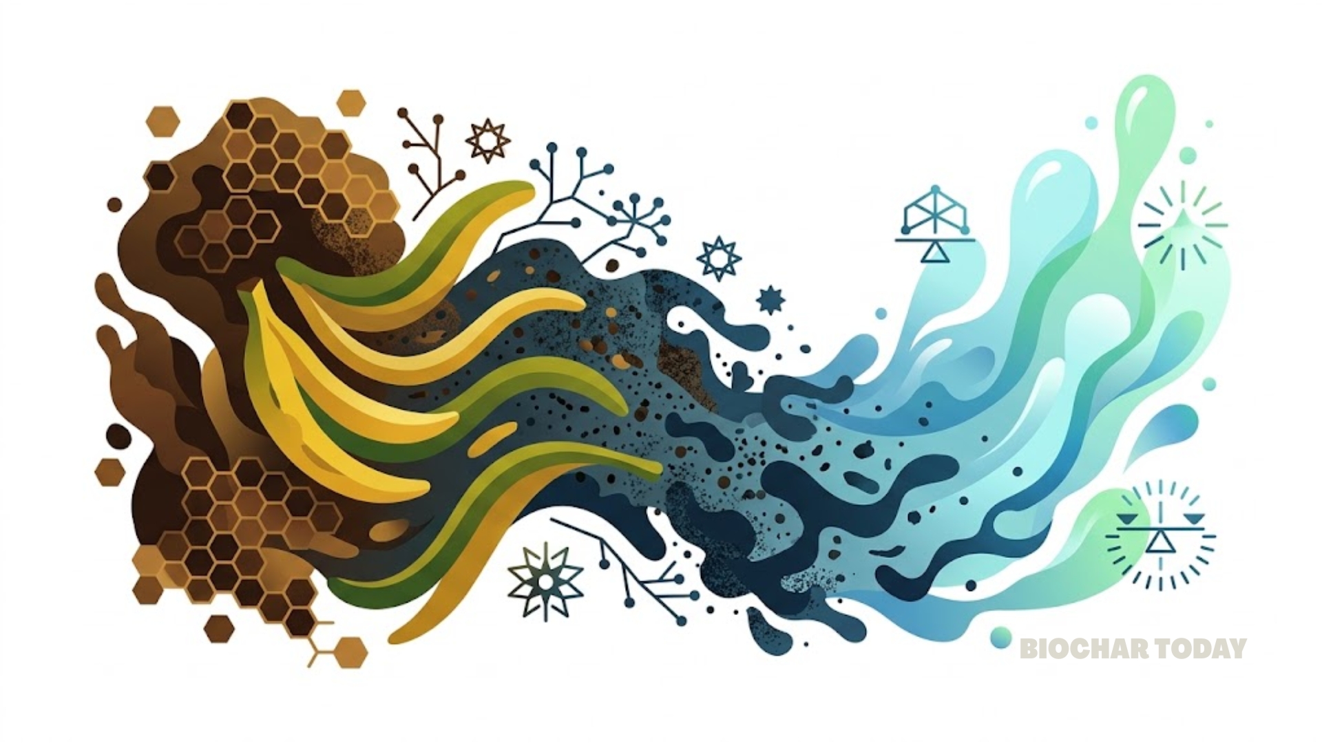 Banana Peel Biochar and Termite Nest Microbes Effectively Improve pH and Clarity in Polluted Urban River Water