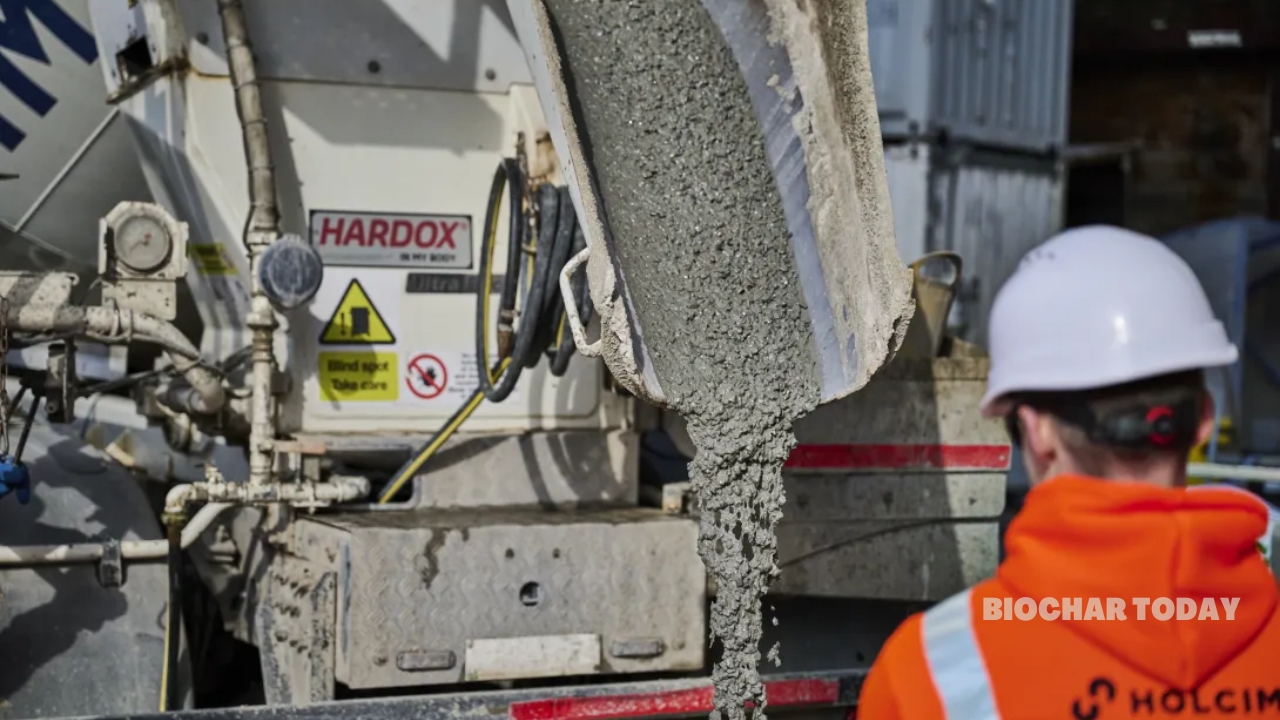 Holcim UK and Canary Wharf Group Achieve Net Zero Concrete Through Biochar Integration