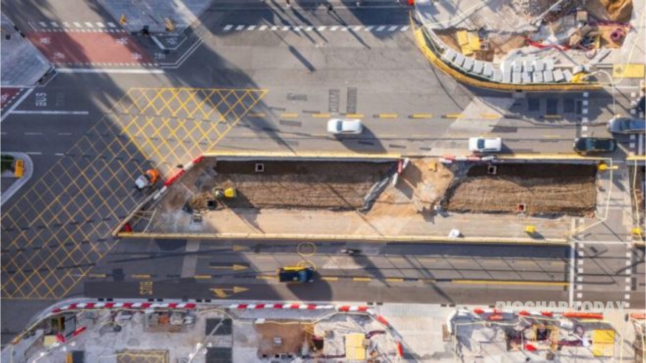 The Barcelona City Council and Local Partners Implement Carbon-Negative Infrastructure Through Biochar Pavements