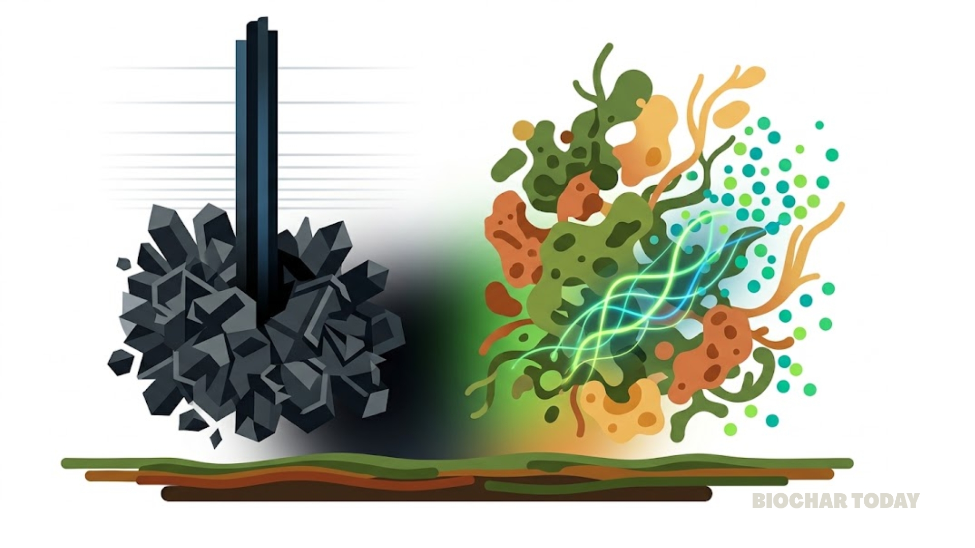 High-Temperature Biochar Offers Thousand-Year Stability While Low-Temperature Varieties Maximize Soil Benefits