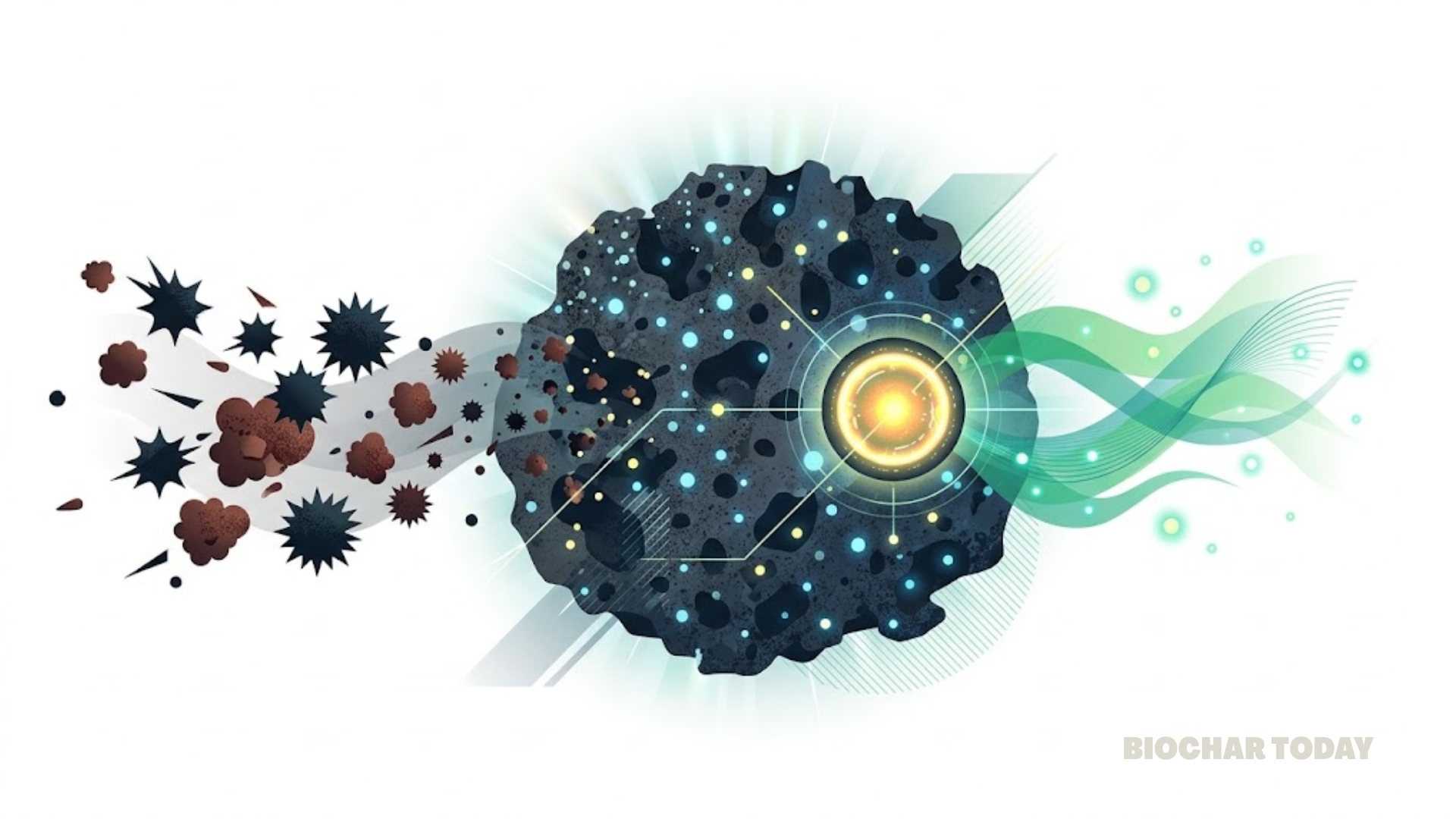 How Biochar Functions as a Rechargeable Battery to Neutralize Environmental Pollutants