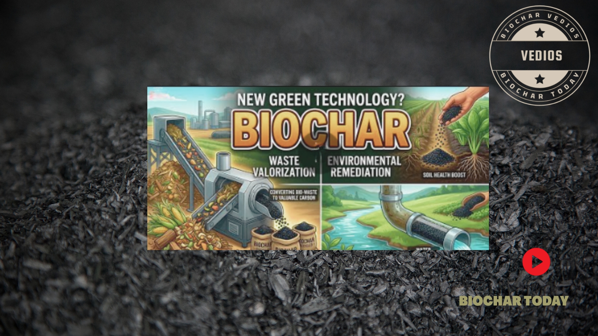 Integrating Biochar and Compost to Enhance Soil Resilience and Crop Yield