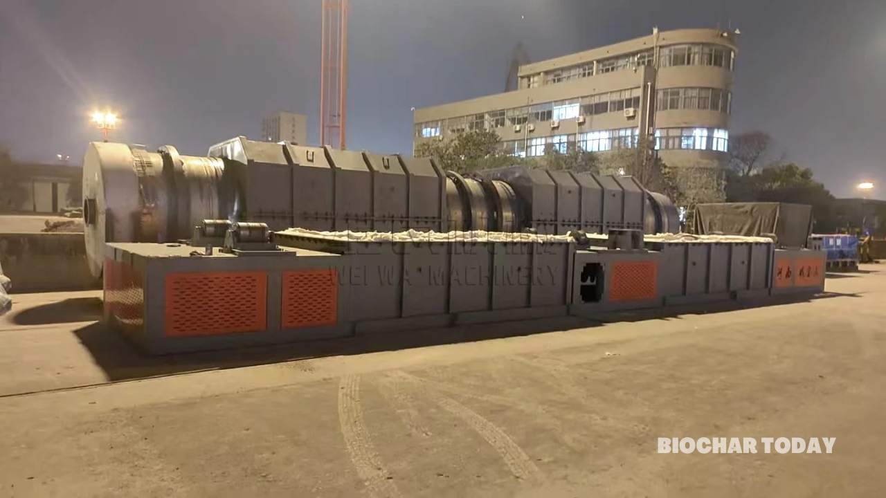 Weiwa Machinery Facilitates Ugandan Biochar Expansion Through Continuous Carbonization Furnace Deployment
