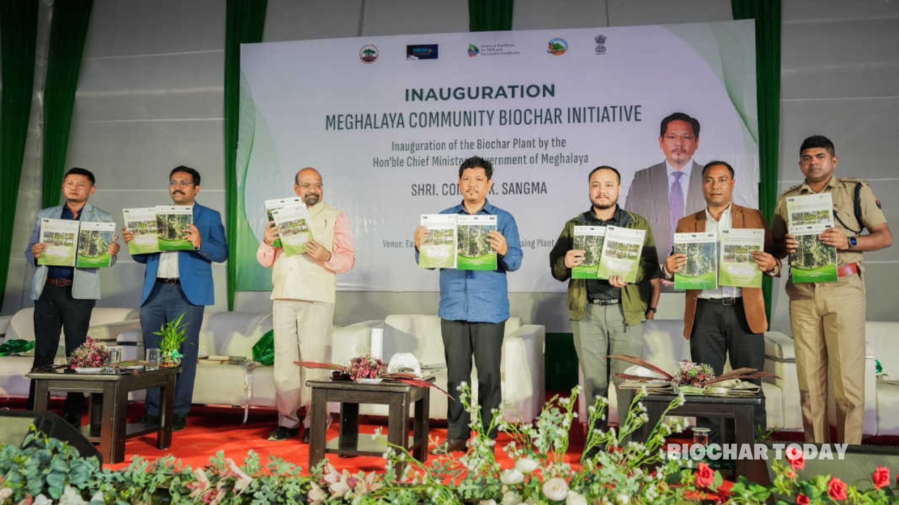 Government of Meghalaya Establishes First Community Biochar Unit in Northeast India to Enhance Soil Health and Carbon Removal