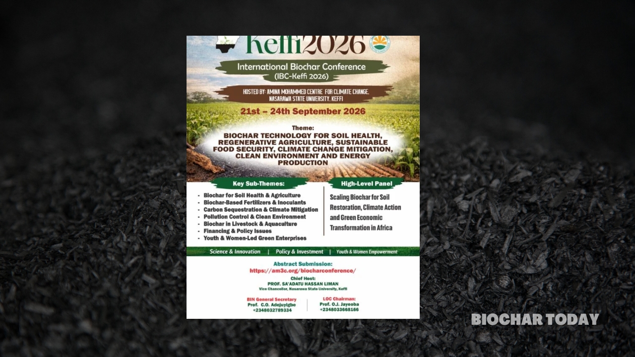 Amina Mohammed Centre for Climate Change and Nasarawa State University Partner to Host International Biochar Conference