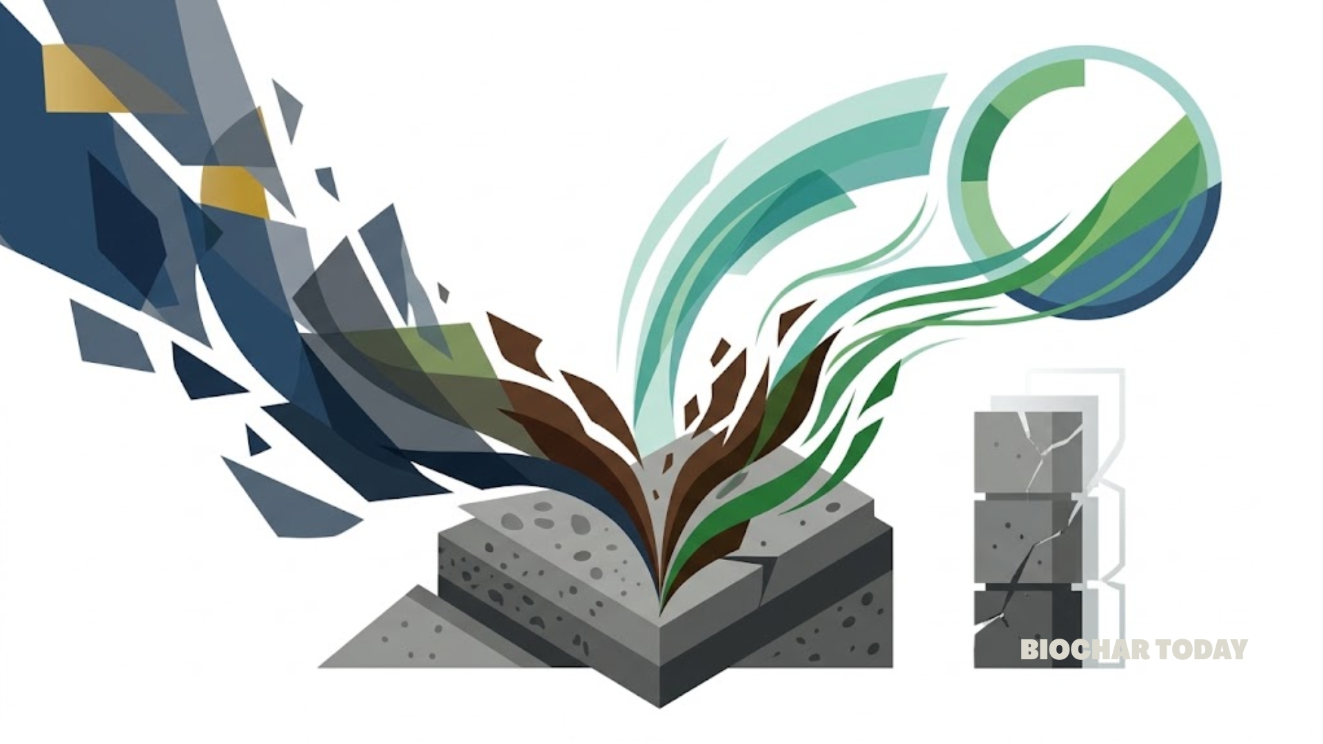 Mixing Biochar Into Concrete slashes Embodied Carbon Emissions by Up To 88 Percent