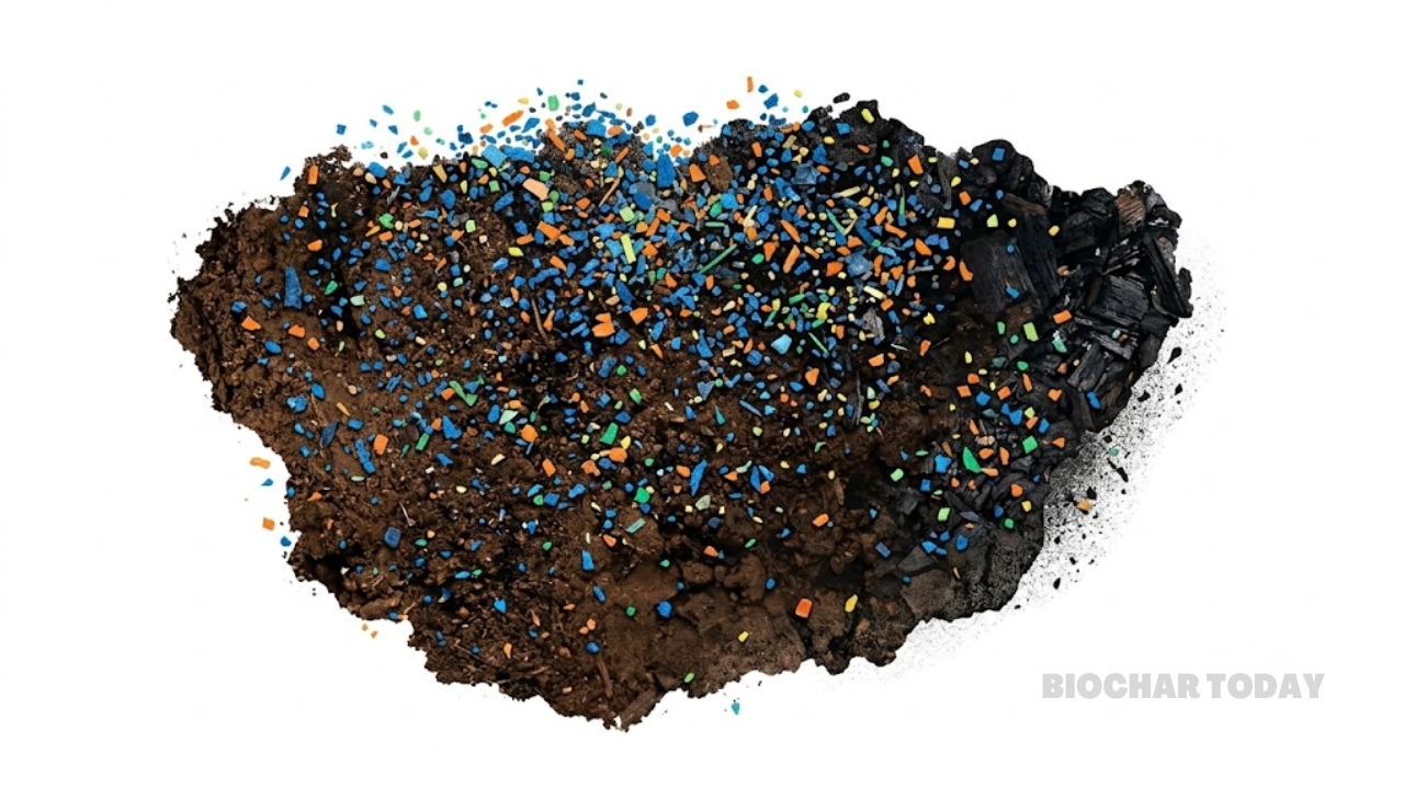Agricultural Soils Face Heavy Contamination with Microplastic Accumulation Averaging Five Hundred Milligrams per Kilogram in Topsoil, Driving Call for Biochar Interventions