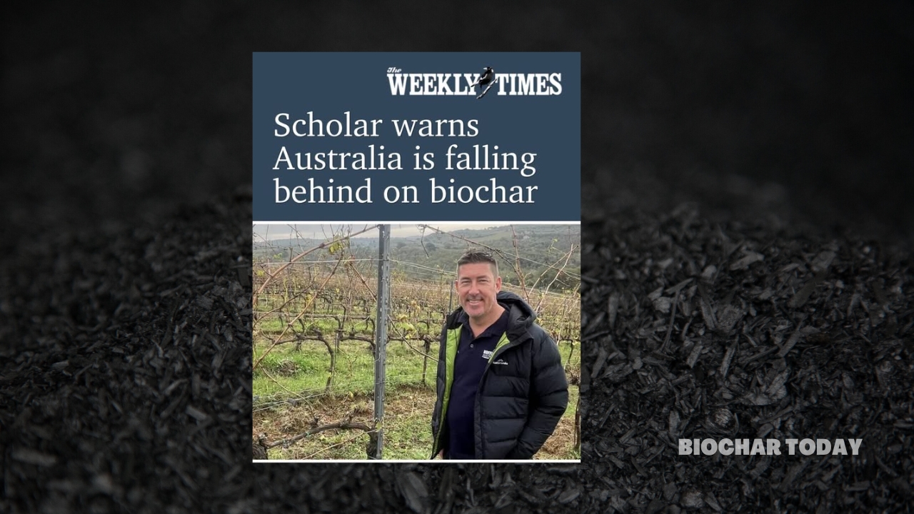 Nuffield Australia and the Grains Research and Development Corporation Identify Production Models to Position Australian Agriculture in the Global Biochar Market