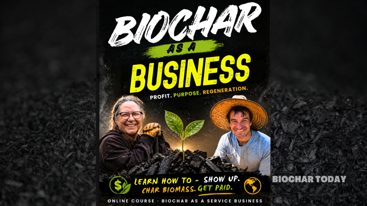 Regenerative Living Launches ‘Biochar as a Business’ Professional Training Program to Scale Site-Based Enterprise Development